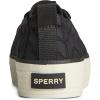 Sperry Womens Crest Vibe PlatformSneaker(Black Quilted)