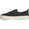 Sperry Womens Crest Vibe PlatformSneaker(Black Quilted)