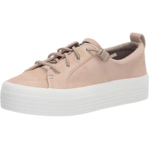 Sperry Womens Crest Vibe PlatformSneaker(Natural Lthr)