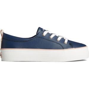 Sperry Womens Crest Vibe PlatformSneaker(Navy Leather)