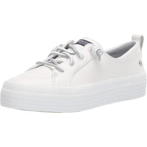 Sperry Womens Crest Vibe PlatformSneaker(Smooth White)