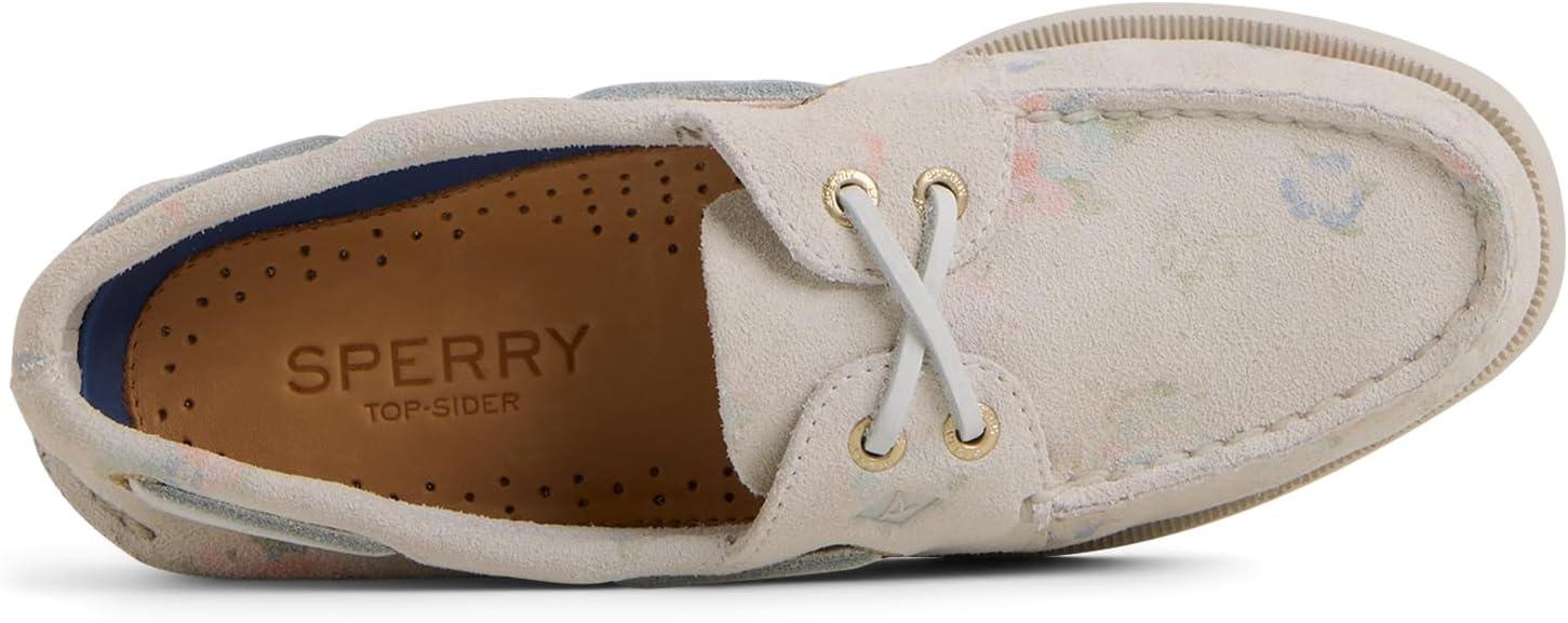 imageSperry Womens AO 2Eye Boat ShoeFloral Suede