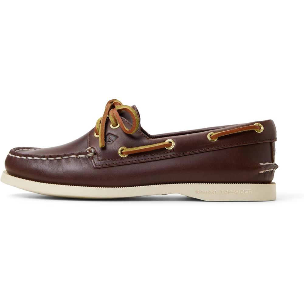 imageSperry Womens AO 2Eye Boat ShoeDark Brown