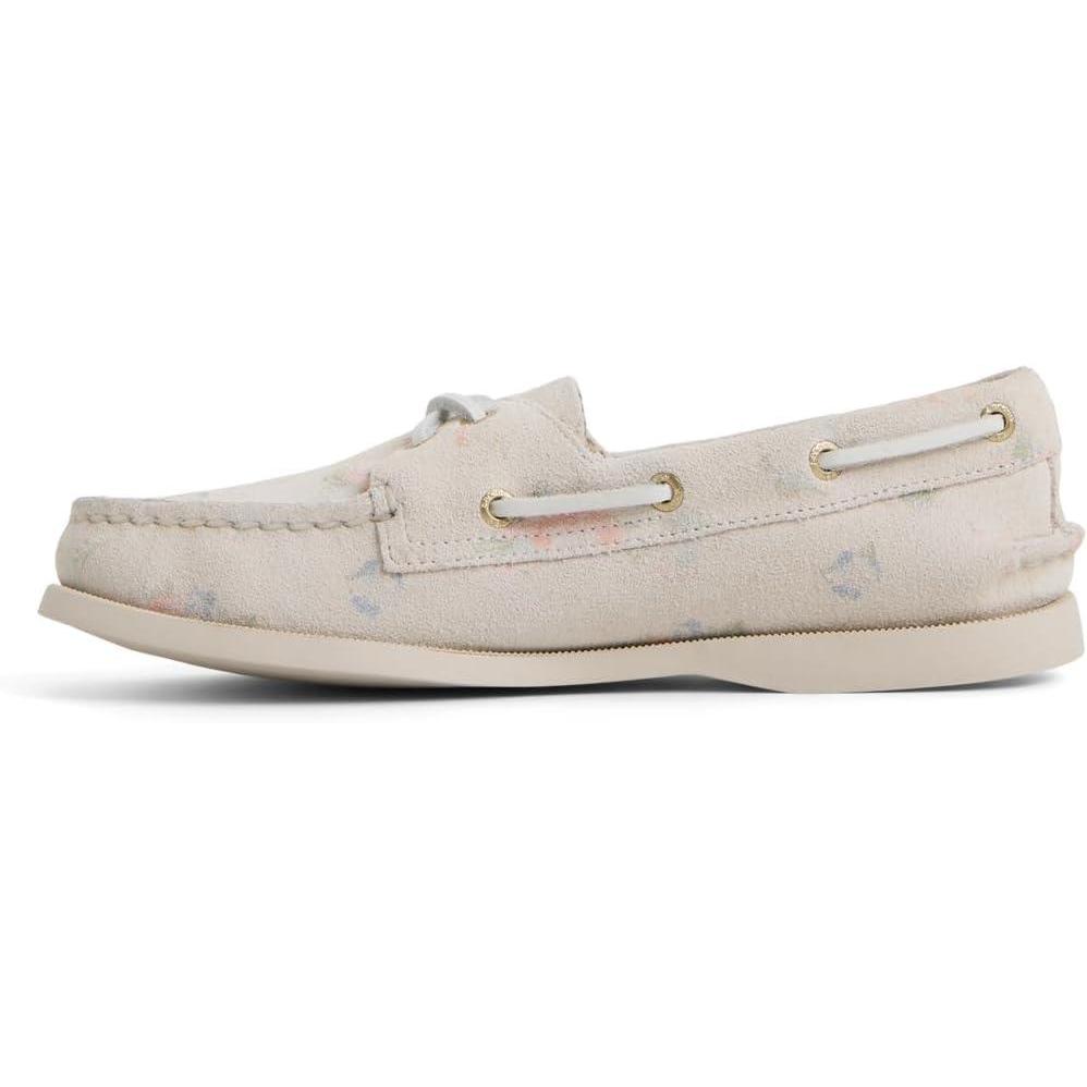 imageSperry Womens AO 2Eye Boat ShoeFloral Suede
