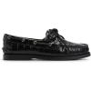 Sperry Womens A/O 2-Eye Boat Shoe(Black)