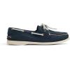 Sperry Womens A/O 2-Eye Boat Shoe(Navy Nubuck)