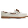 Sperry Womens A/O 2-Eye Boat Shoe(Smooth White)