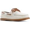 Sperry Womens A/O 2-Eye Boat Shoe(Smooth White)