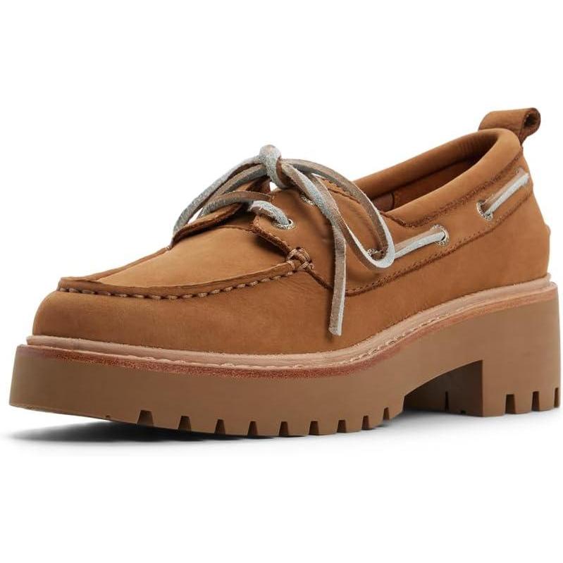 imageSperry Ladies Authentic Original 2 Eye Lug Boat Shoe Brown Nubuck 5