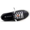 Sperry Women’s Cove Lace to Toe Sneaker(Black Leather)