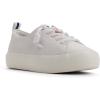 Sperry Women’s Cove Lace to Toe Sneaker(White Leather)