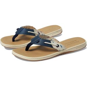 Sperry womens Sea Fish(Navy/Tan)