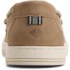 Sperry Men’s Como Moc Leather Boat Shoe, Taupe, 7
