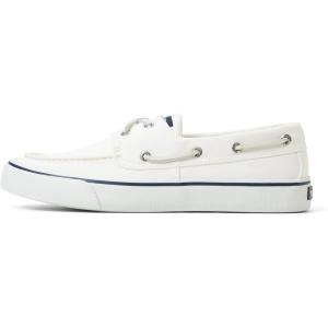 Sperry Mens Bahama II Sneaker(White Canvas)