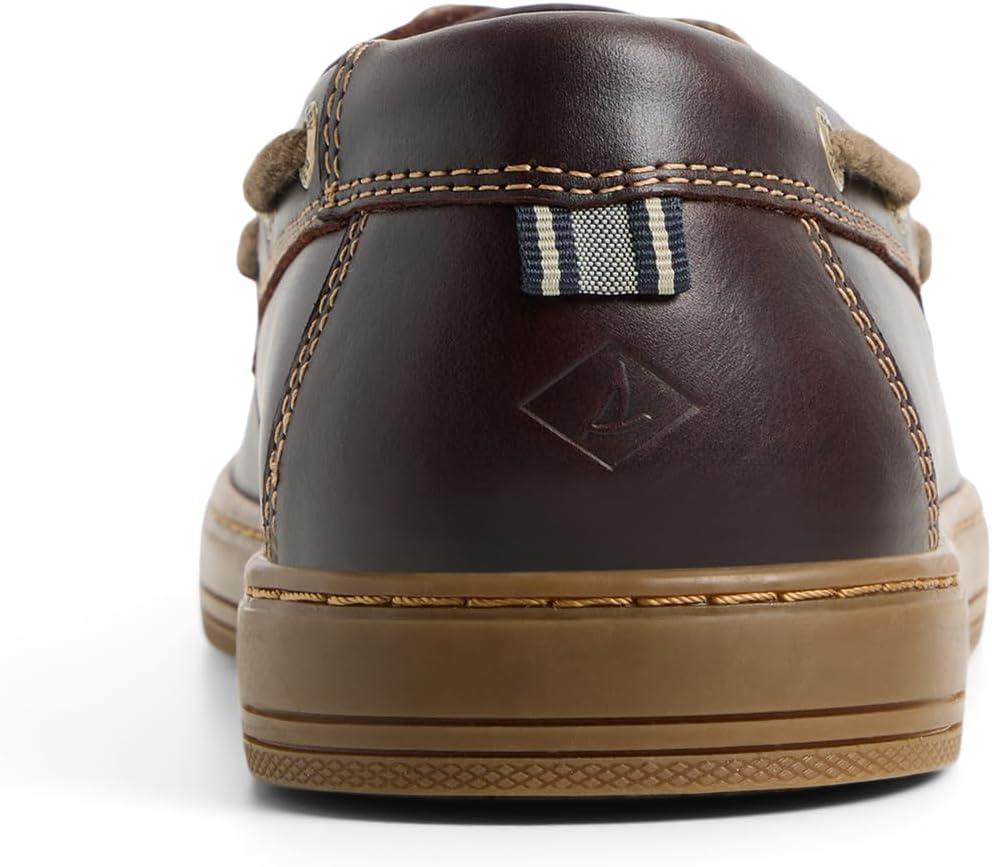 imageSperry Mens Como Moc Leather Boat ShoeAmaretto