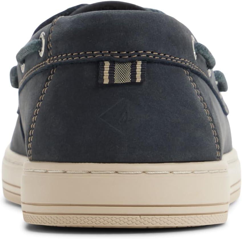 imageSperry Mens Como Moc Leather Boat ShoeNavy