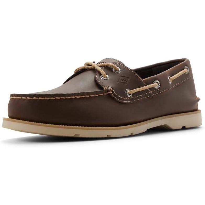 imageSperry TopSider Leeward 2 Eye Boat ShoeDark Brown