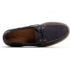 Sperry Mens Authentic Original 2 Eye Leather Lug Boat Shoe(Navy Nubuck)