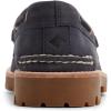 Sperry Mens Authentic Original 2 Eye Leather Lug Boat Shoe(Navy Nubuck)