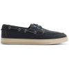 Sperry Mens Como Moc Leather Boat Shoe(Navy)