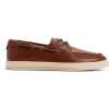 Sperry Mens Como Moc Leather Boat Shoe(Tan)