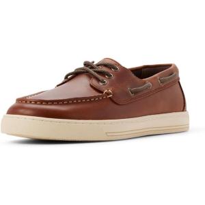 Sperry Mens Como Moc Leather Boat Shoe(Tan)