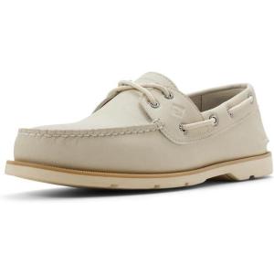Sperry Top-Sider Leeward 2 Eye Boat Shoe(Cream)