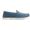 Sperry Mens Authentic Original Leather Venetian Loafer(Washed Navy)