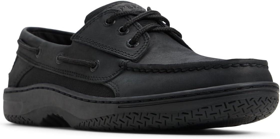 imageSperry Mens Billfish 3Eye Leather Boat ShoeBlack
