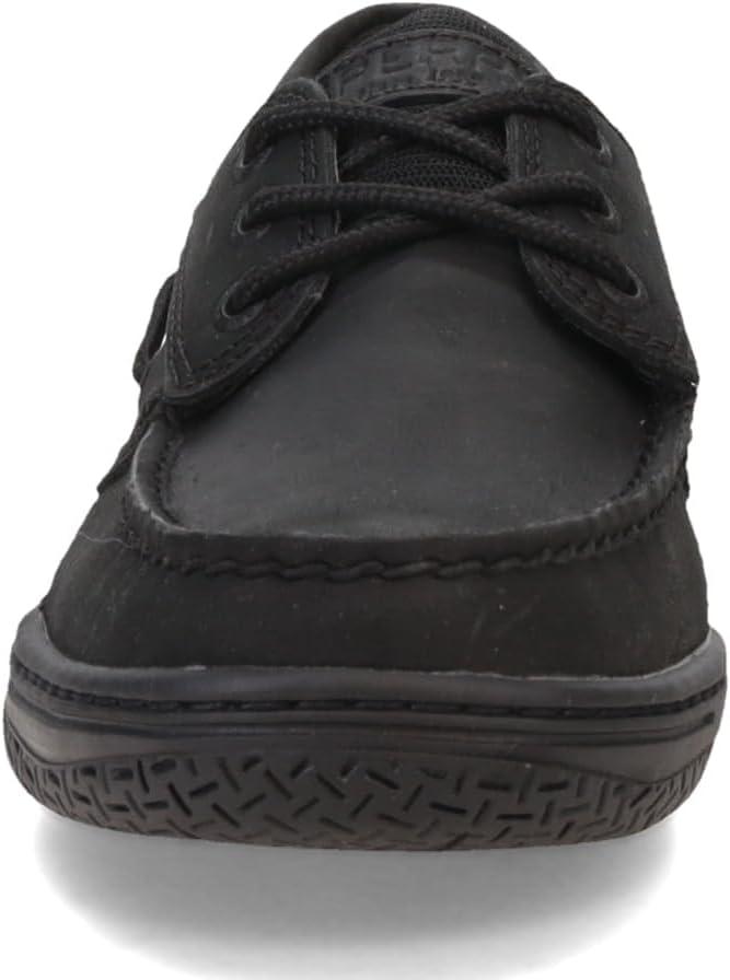 imageSperry Mens Billfish 3Eye Leather Boat ShoeBlack Leather