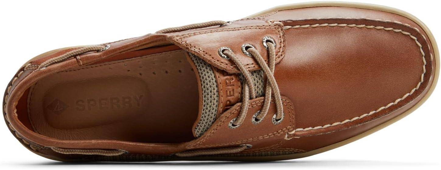 imageSperry Mens Billfish 3Eye Leather Boat ShoeCognac