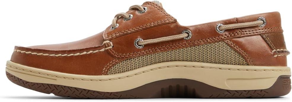 imageSperry Mens Billfish 3Eye Leather Boat ShoeCognac