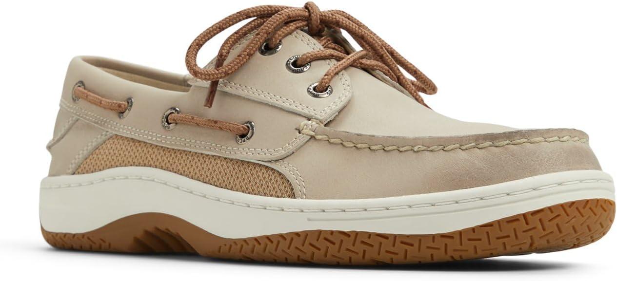 imageSperry Mens Billfish 3Eye Leather Boat ShoeCream