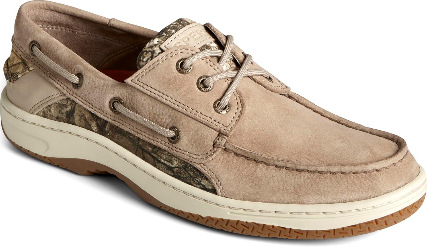 imageSperry Mens Billfish 3Eye Leather Boat ShoeMedium Green