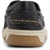 Sperry Men’s Billfish™ 3-Eye Leather Boat Shoe(Jet Black)