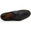Sperry Men’s Billfish™ 3-Eye Leather Boat Shoe(Jet Black)
