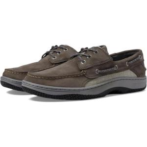 Sperry Men’s Billfish™ 3-Eye Leather Boat Shoe(Grey Nubuck)