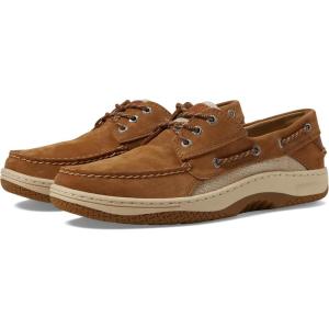 Sperry Men’s Billfish™ 3-Eye Leather Boat Shoe(Tan Nubuck)