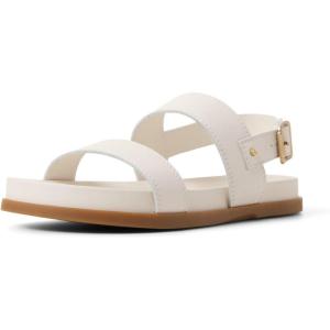 Sperry womens Capri Leather Two Strap Slingback Sandal(Cream)