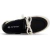 Sperry Women’s Cove Canvas Platform Boat Shoe(Black)
