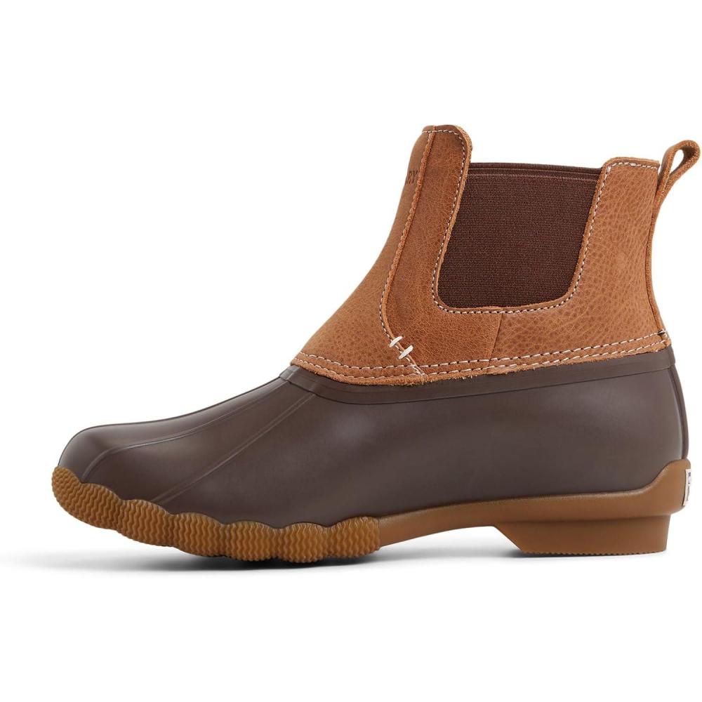 imageSperry Womens Saltwater Chelsea Duck BootChestnut